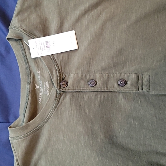 American Eagle Henley Tee - Picture 2 of 2